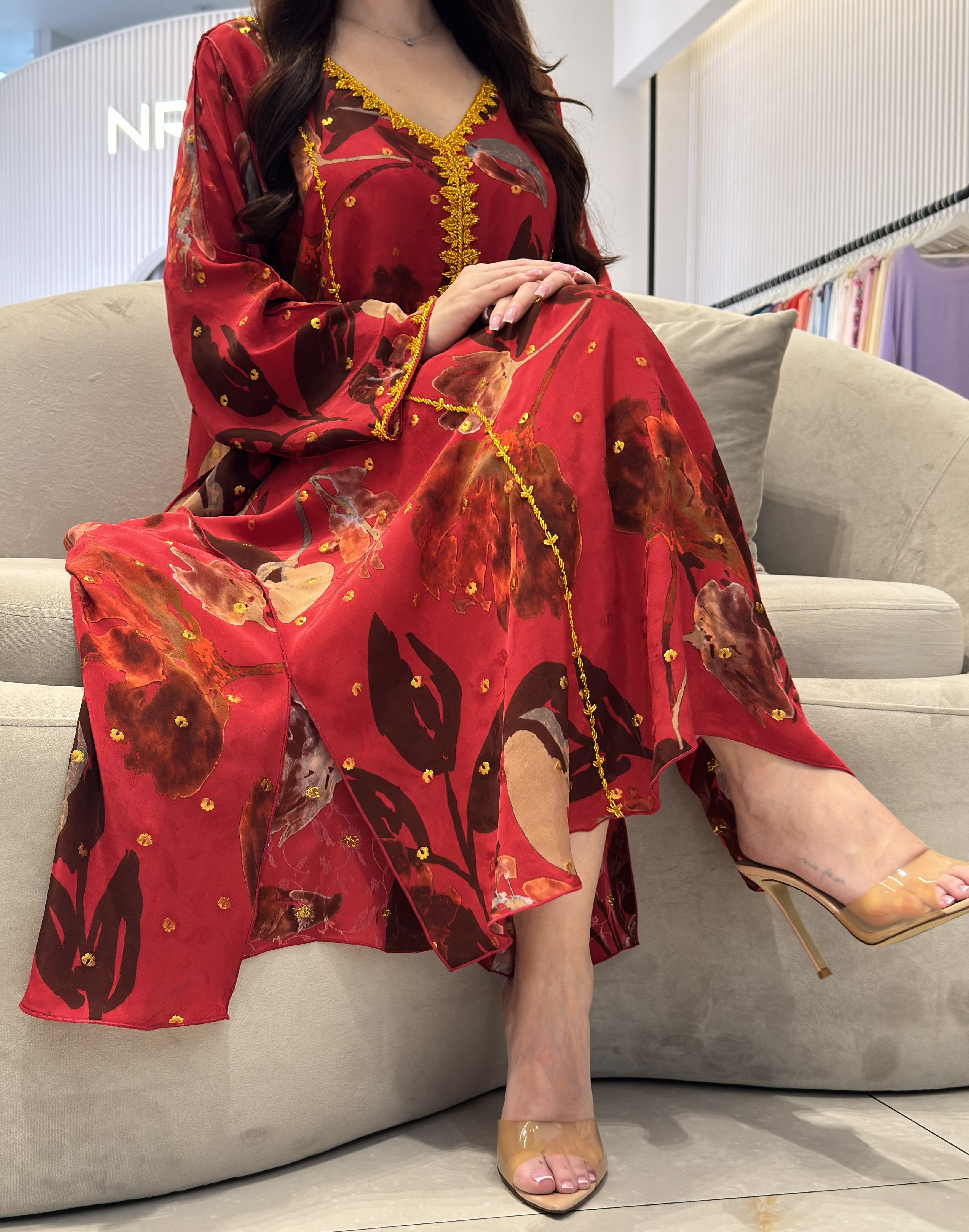 Pure Crepe Jacquard Zari